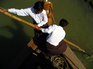 Boatmen Launching